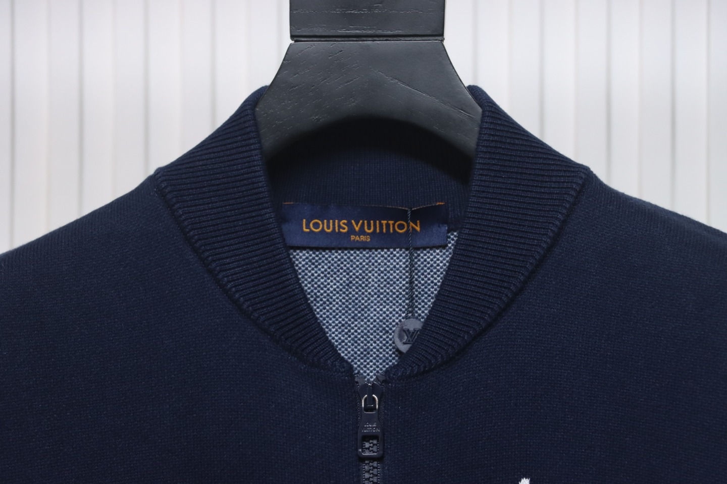 Louis Vuitton 23Fw Floral Jacquard Logo Knitted Jacket
