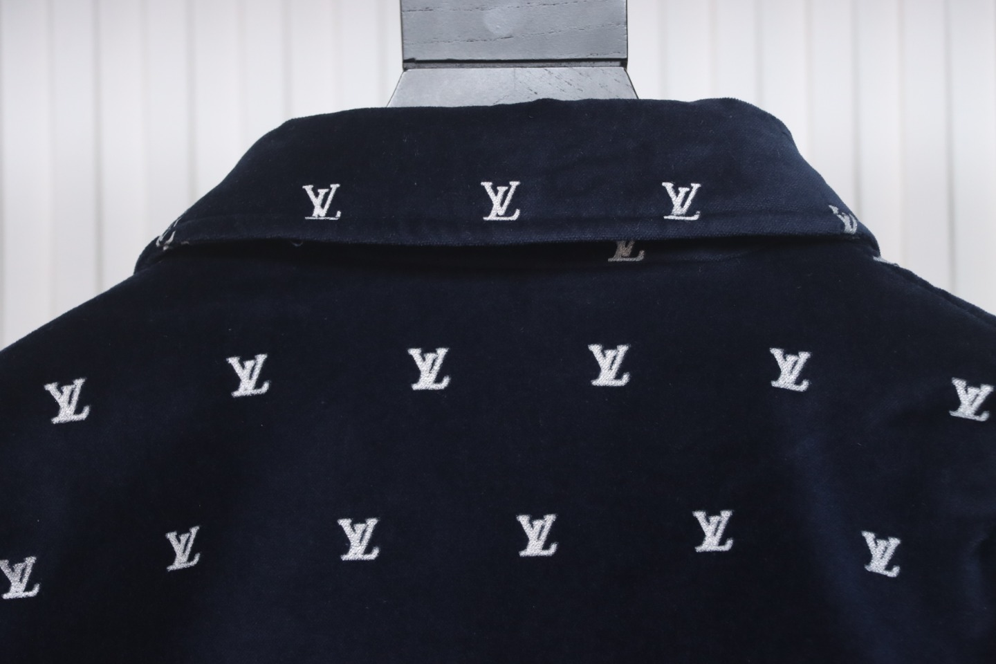 Louis Vuitton 23FW Full Print Velvet Cotton Jacket