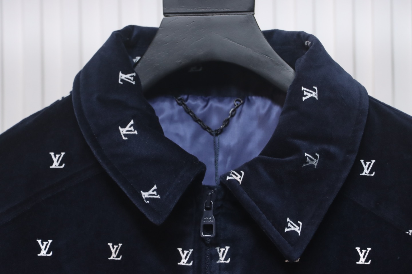 Louis Vuitton 23FW Full Print Velvet Cotton Jacket