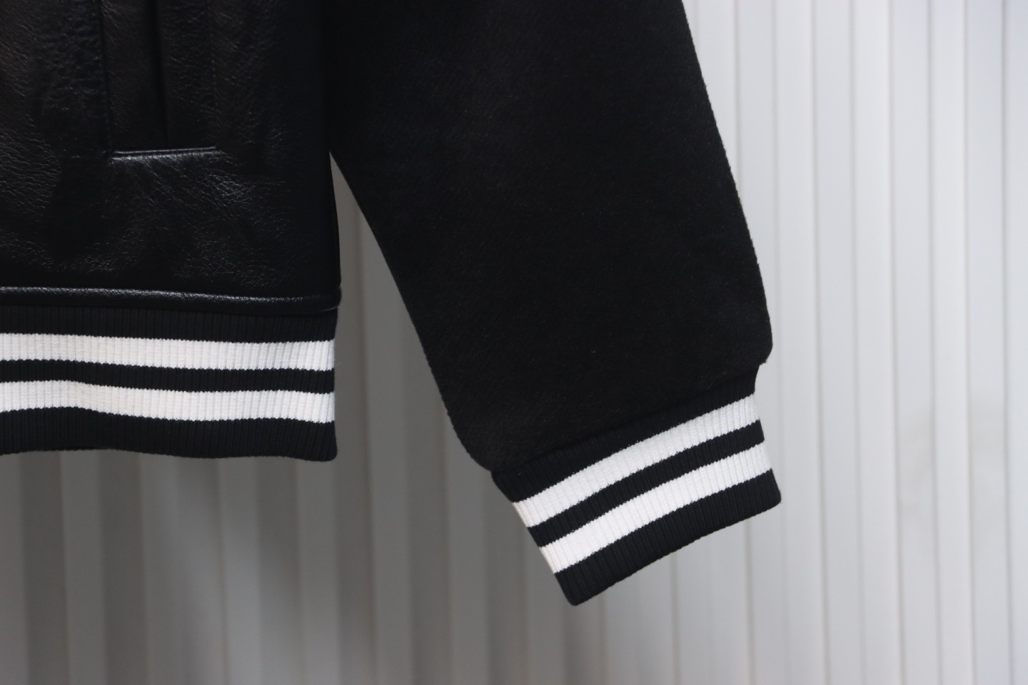Louis Vuitton 23Fw Harp Monogram Baseball Jacket