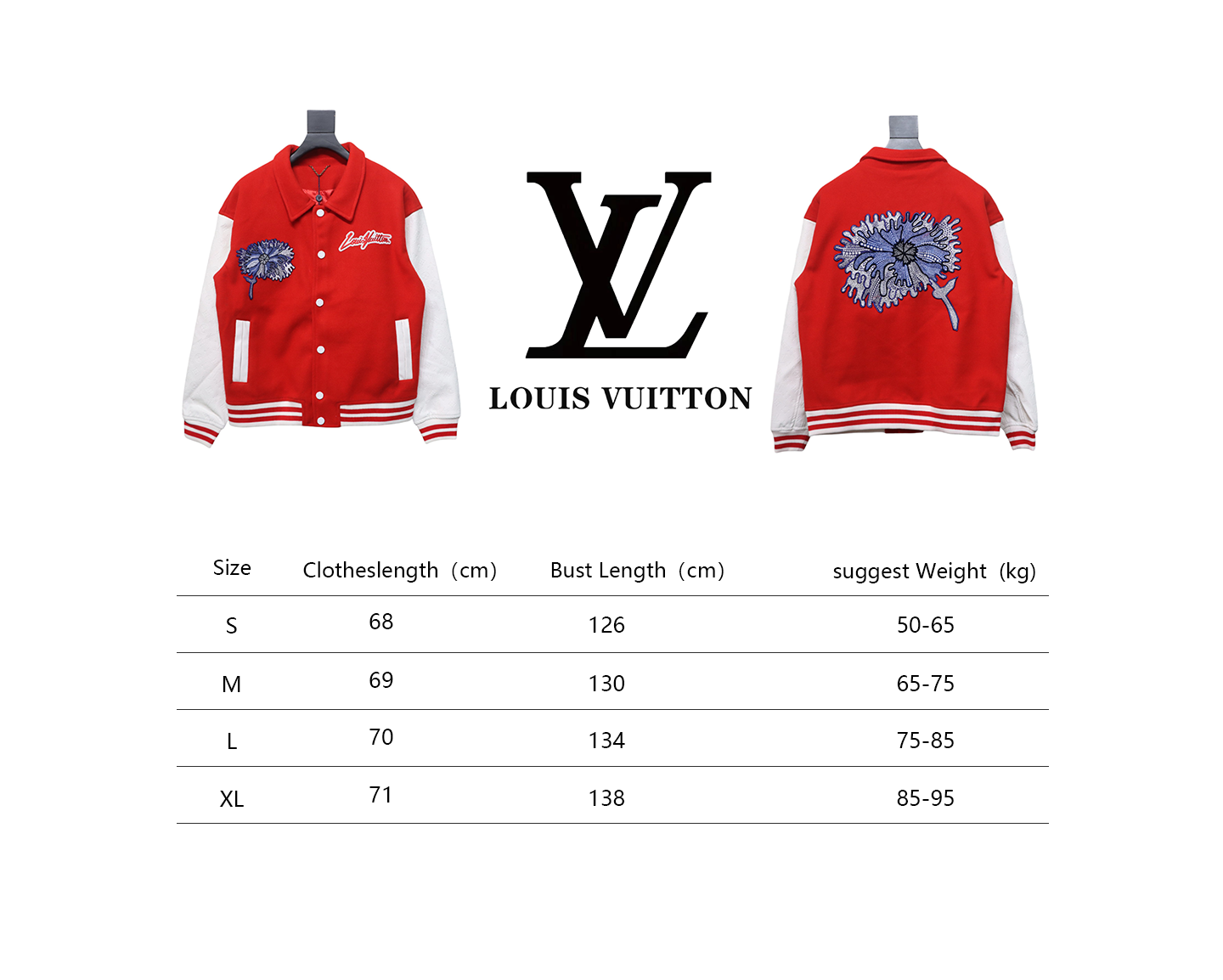 Louis Vuitton 23Fw Psychedelic Floral Baseball Jacket