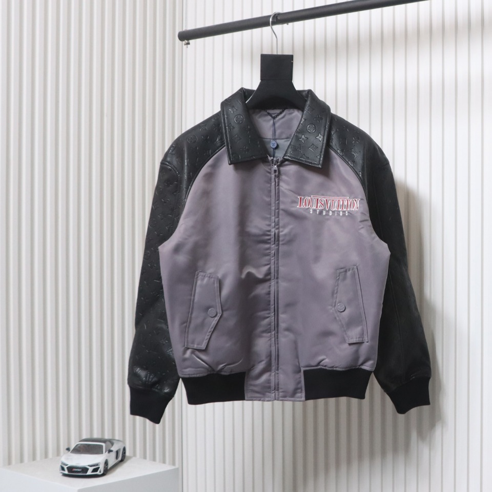 Louis Vuitton 23Fw Silhouette Baseball Jacket