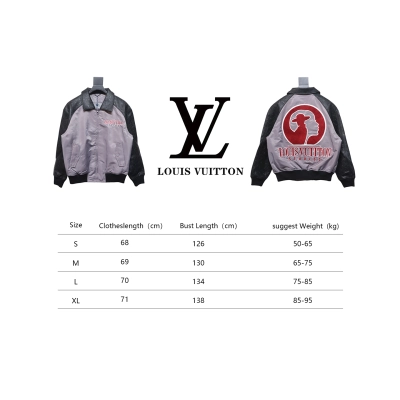Louis Vuitton 23Fw Silhouette Baseball Jacket 02