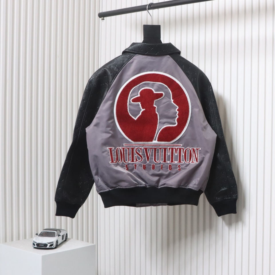 Louis Vuitton 23Fw Silhouette Baseball Jacket