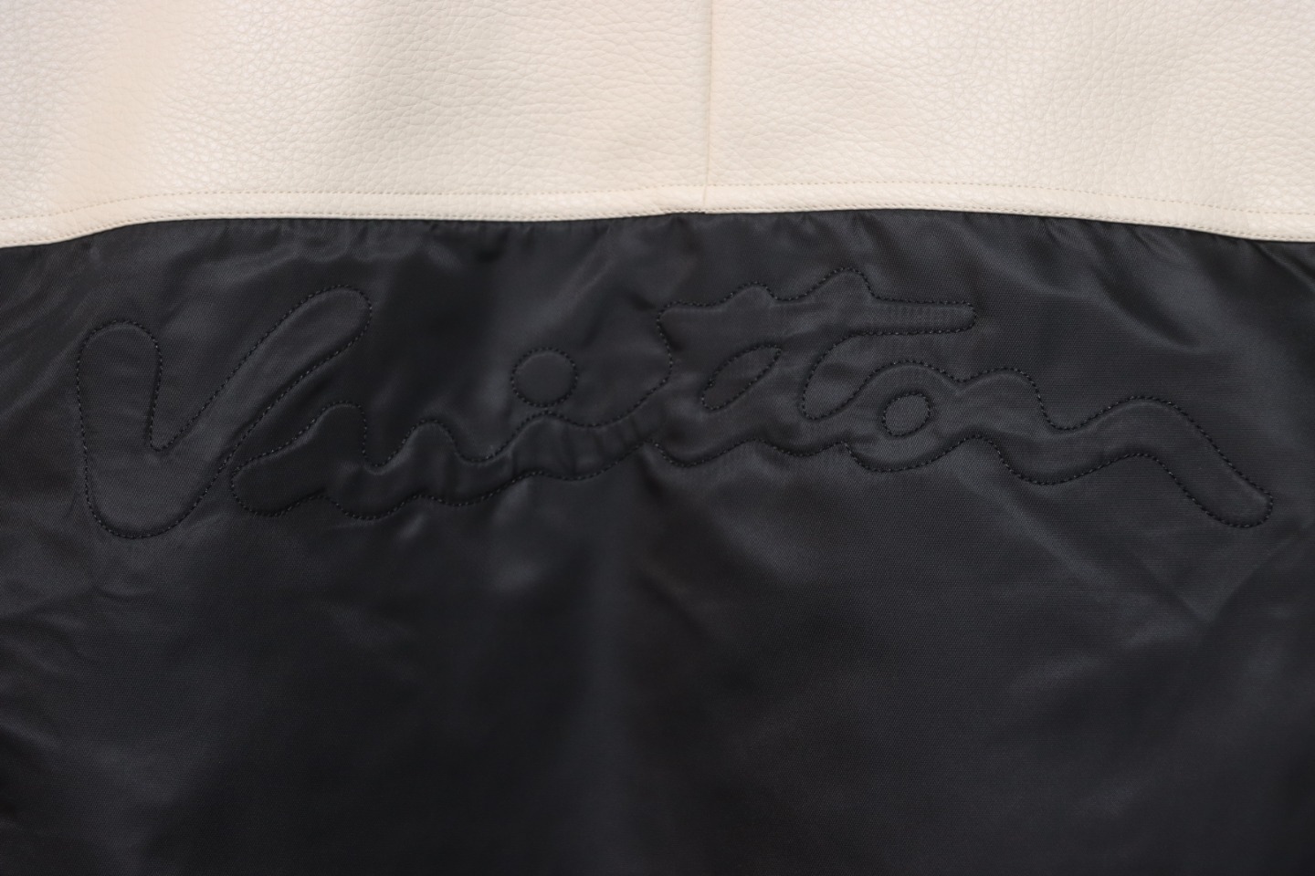 Louis Vuitton 23Fw Small Letter Colorblock Baseball Jacket