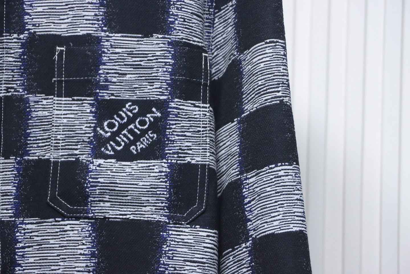 Louis Vuitton 24 New Checkerboard Long-Sleeved Shirt Jacket