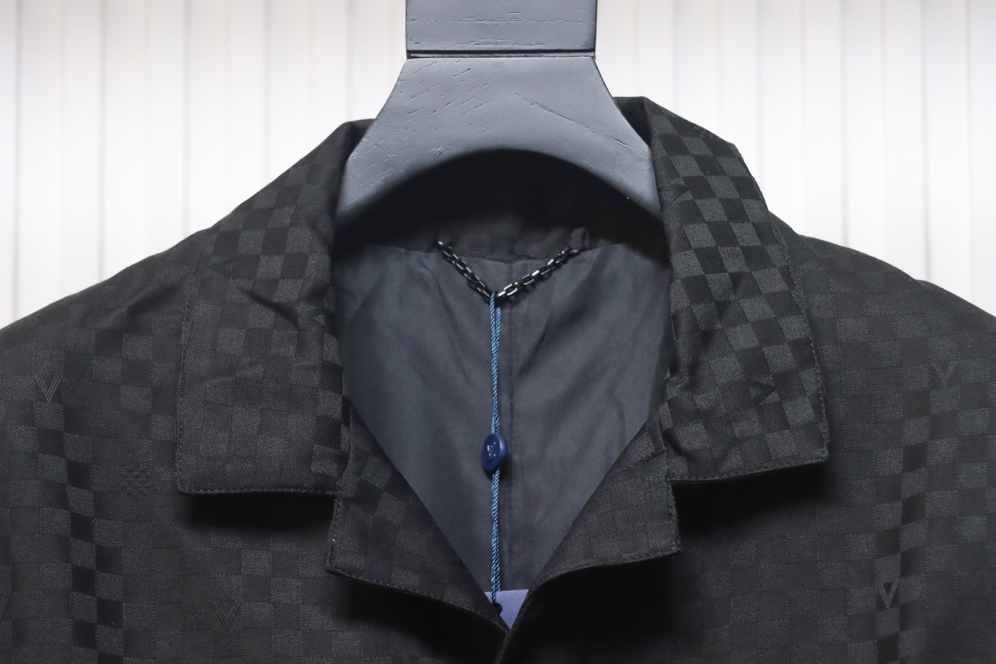Louis Vuitton 24Fw America's Cup Checkerboard Shirt Jacket