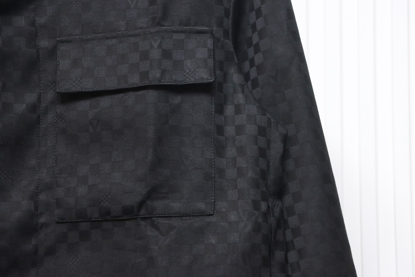 Louis Vuitton 24Fw America's Cup Checkerboard Shirt Jacket
