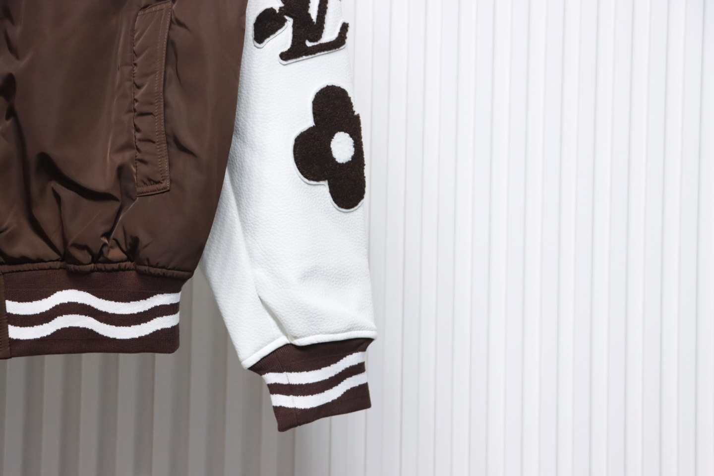 Louis Vuitton 24FW Flower Sequin Baseball Jacket
