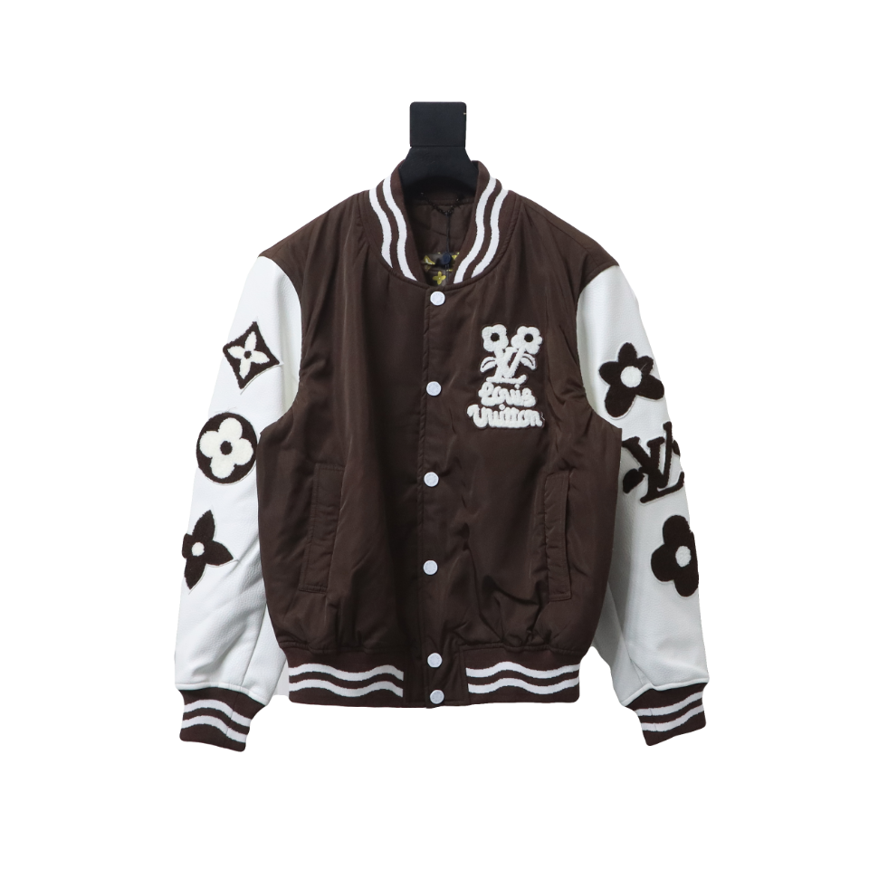 Louis Vuitton 24FW Flower Sequin Baseball Jacket