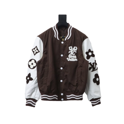 Louis Vuitton 24FW Flower Sequin Baseball Jacket 01