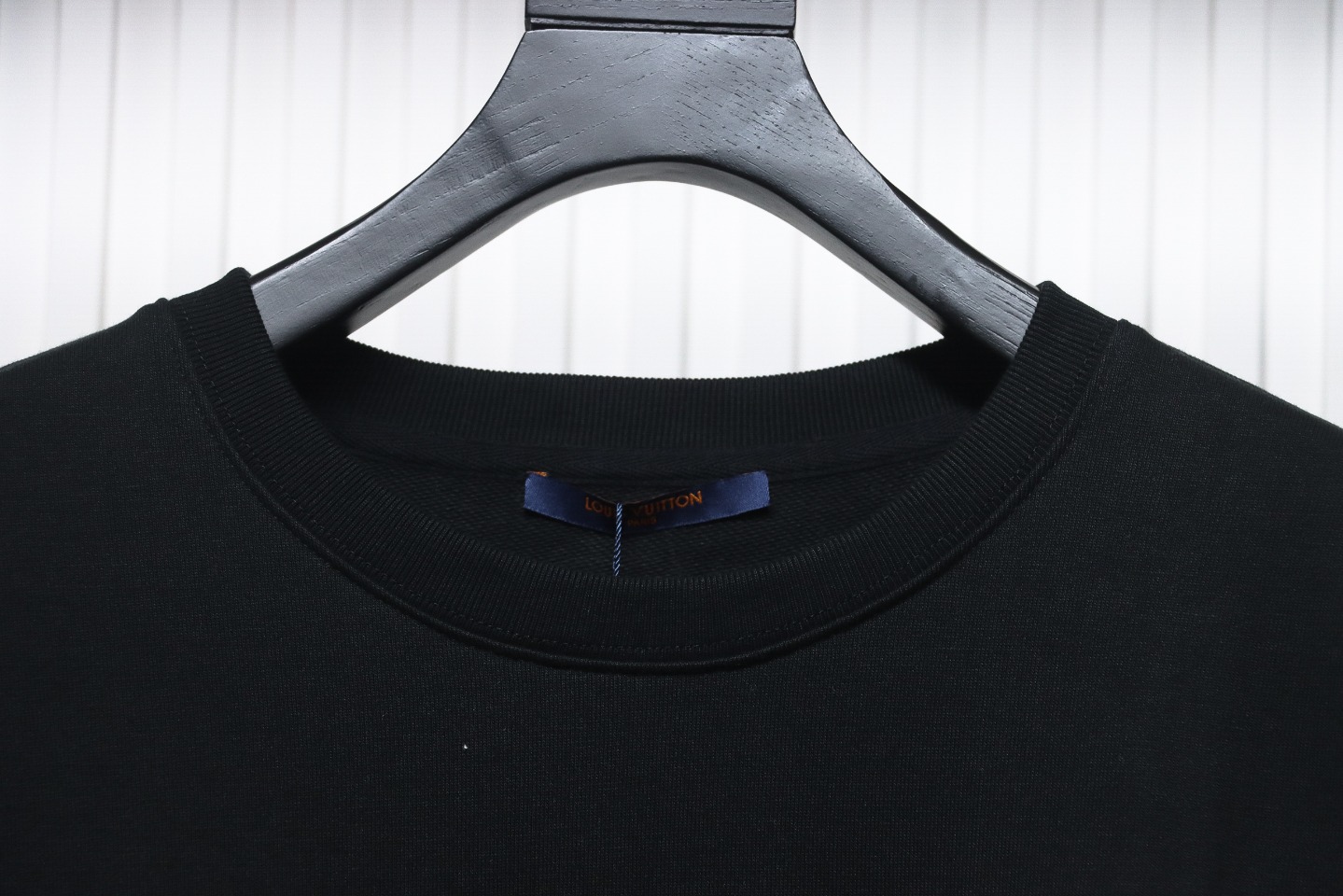 Louis Vuitton 24Fw Graffiti Letters Printed Crewneck Sweatshirt Black