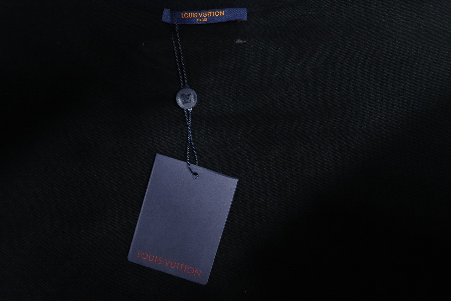 Louis Vuitton 24Fw Graffiti Letters Printed Crewneck Sweatshirt Black