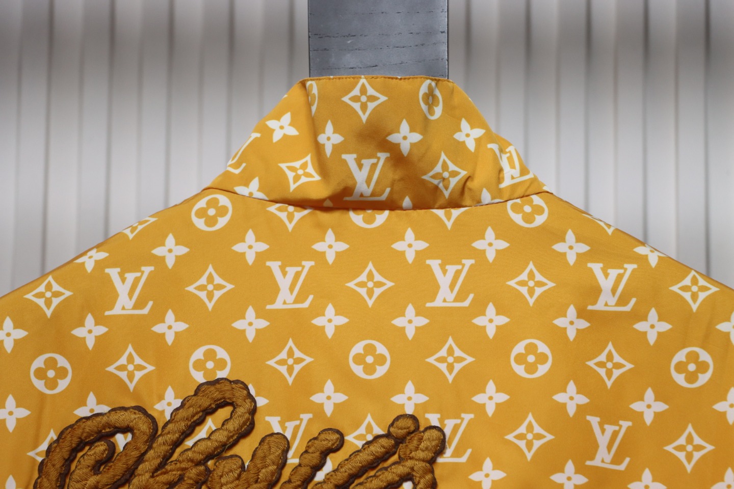 Louis Vuitton 24Fw Hemp Rope Embroidery Full Print Monogram Suit Jacket