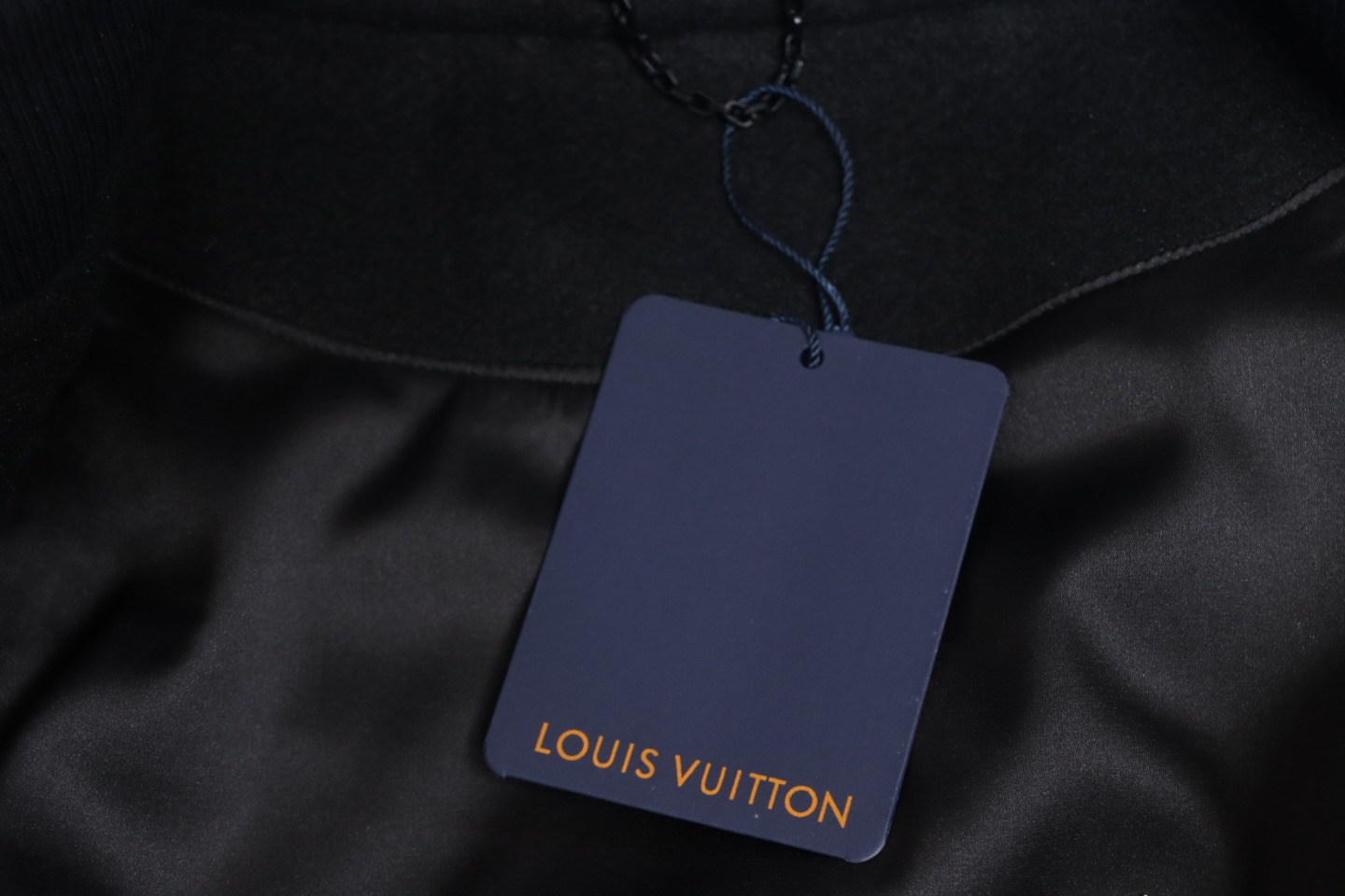 Louis Vuitton 24Fw Pearl Embroidered Letters Baseball Jacket