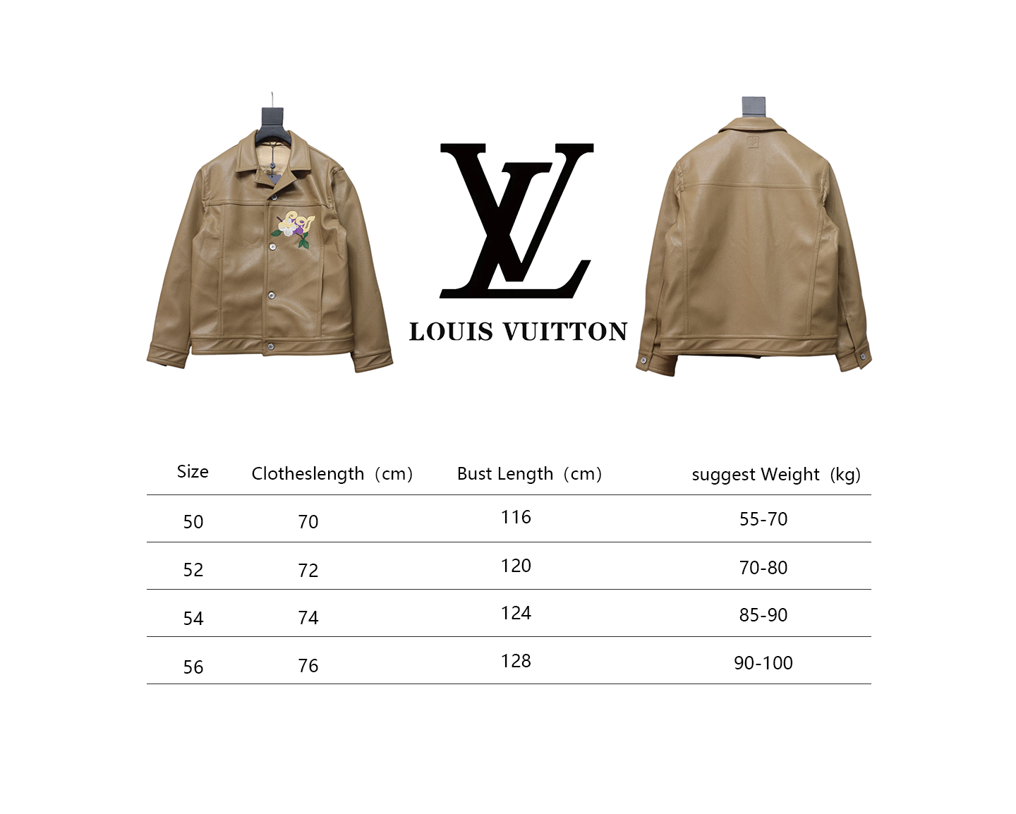 Louis Vuitton 24FW Pharrell Floral Embroidered Leather Jacket