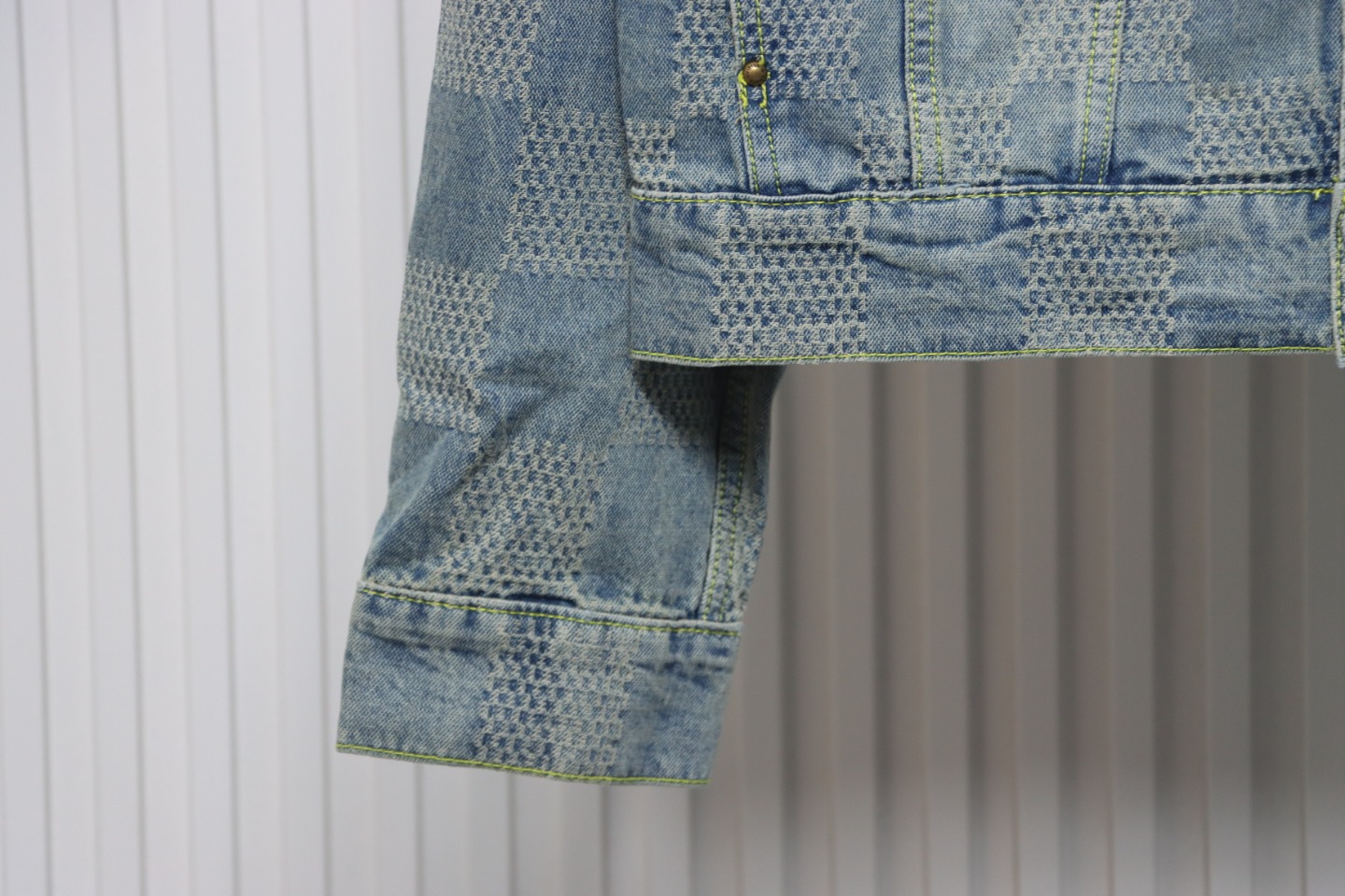 Louis Vuitton 24SS Checkerboard Denim Jacket