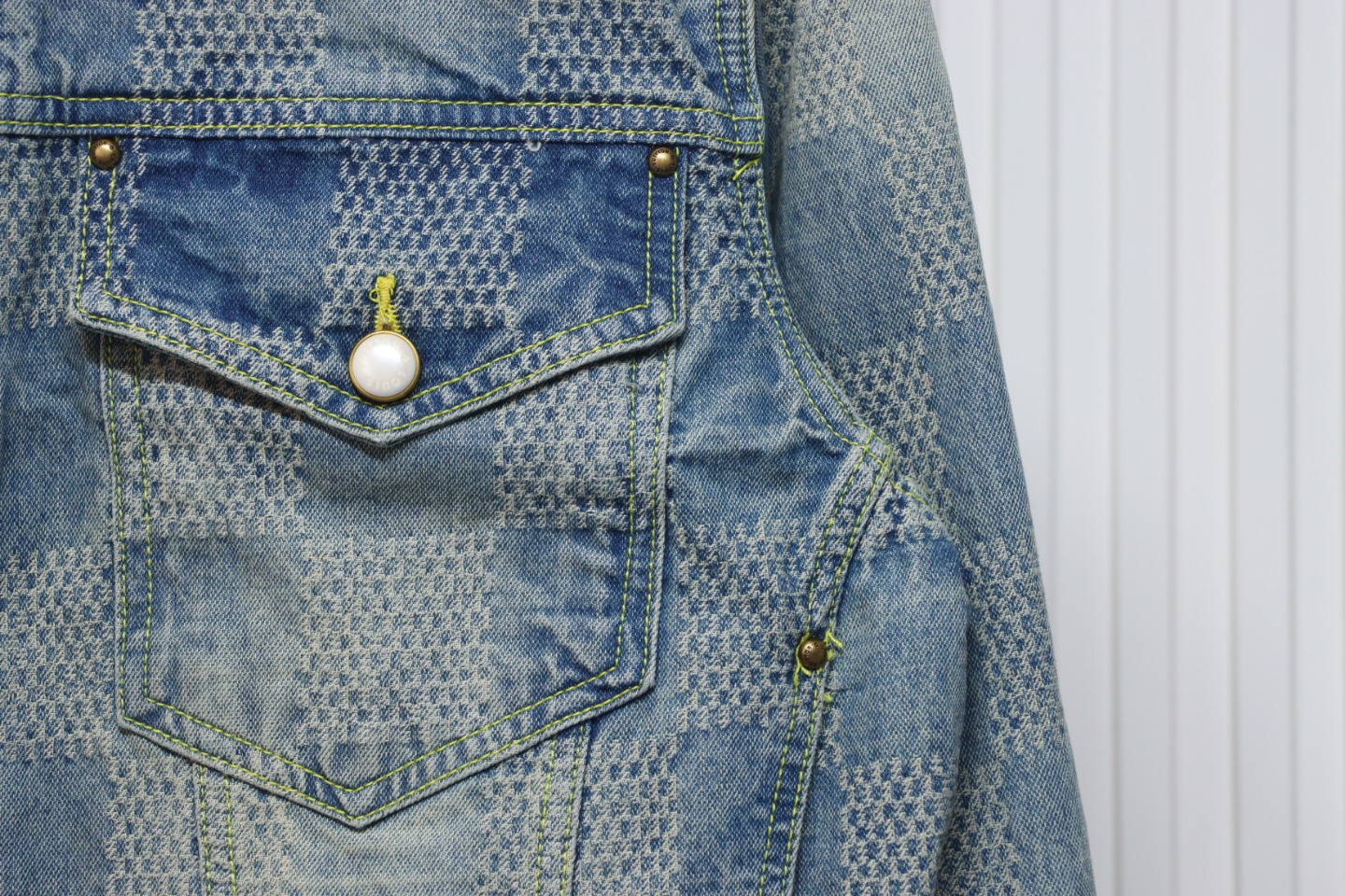 Louis Vuitton 24SS Checkerboard Denim Jacket