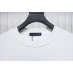 Louis Vuitton 24SS Red Letter Printed Round Neck Sweatshirt White