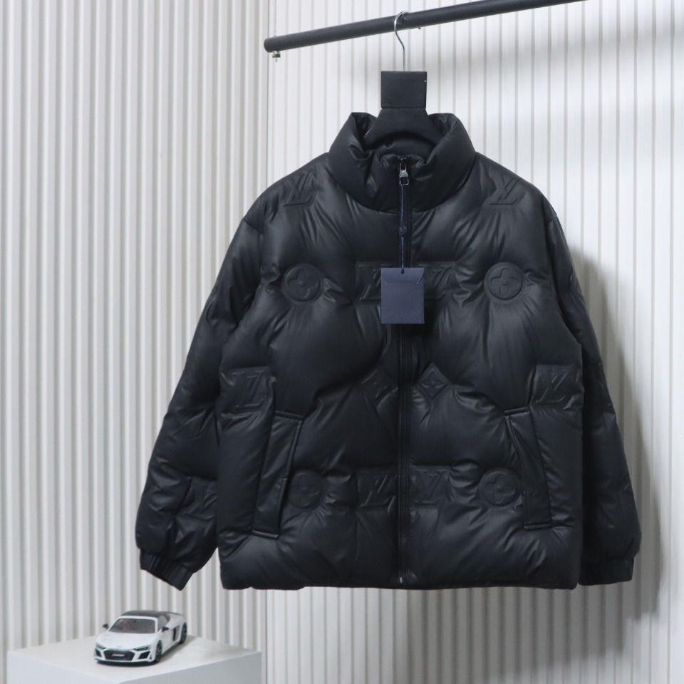 Louis Vuitton 3D Embossed Down Jacket