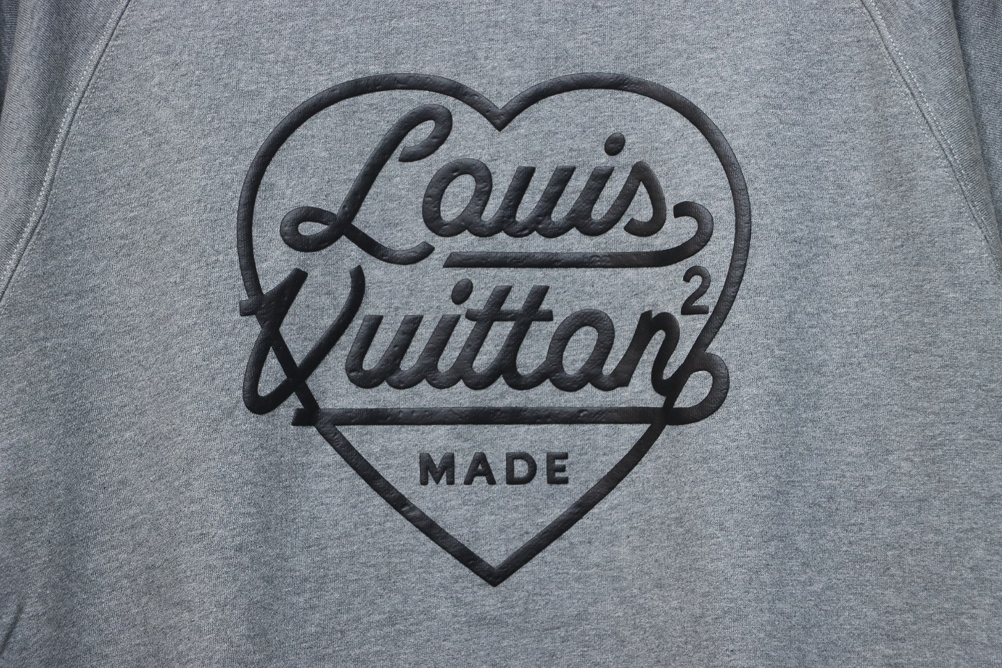 Louis Vuitton × Nigo Version 2.0 Love Foam Printed Round Neck Sweatshirt