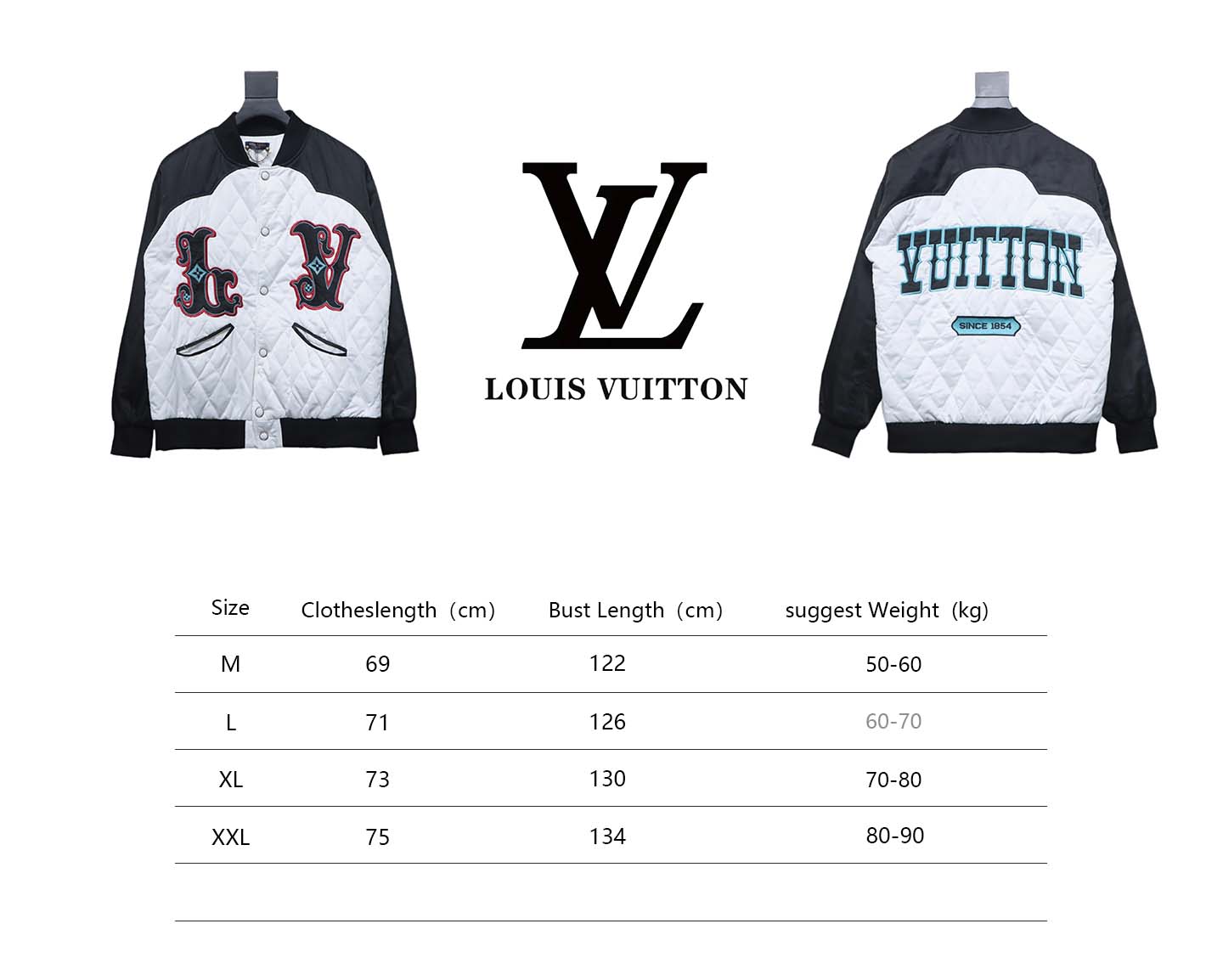 Louis Vuitton Baseball Jacket Cotton Jacket