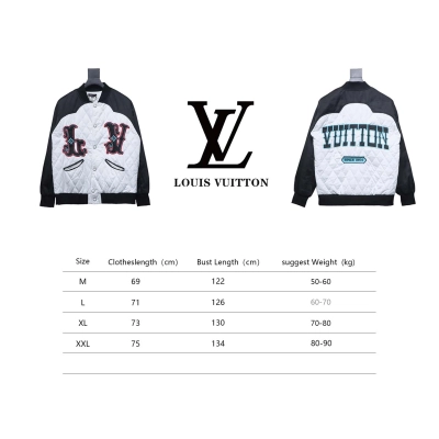 Louis Vuitton Baseball Jacket Cotton Jacket 02