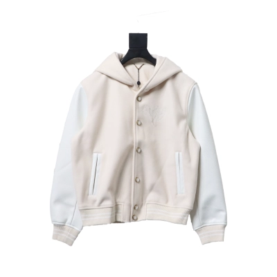 Louis Vuitton Beaded Lettering Embroidered Hooded Jacket 01