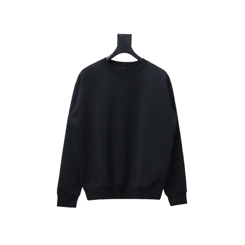 Louis Vuitton Checkerboard Crew Neck Sweatshirt Black