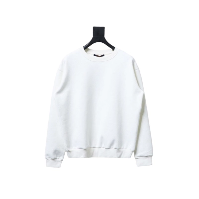 Louis Vuitton Checkerboard Crew Neck Sweatshirt White 01