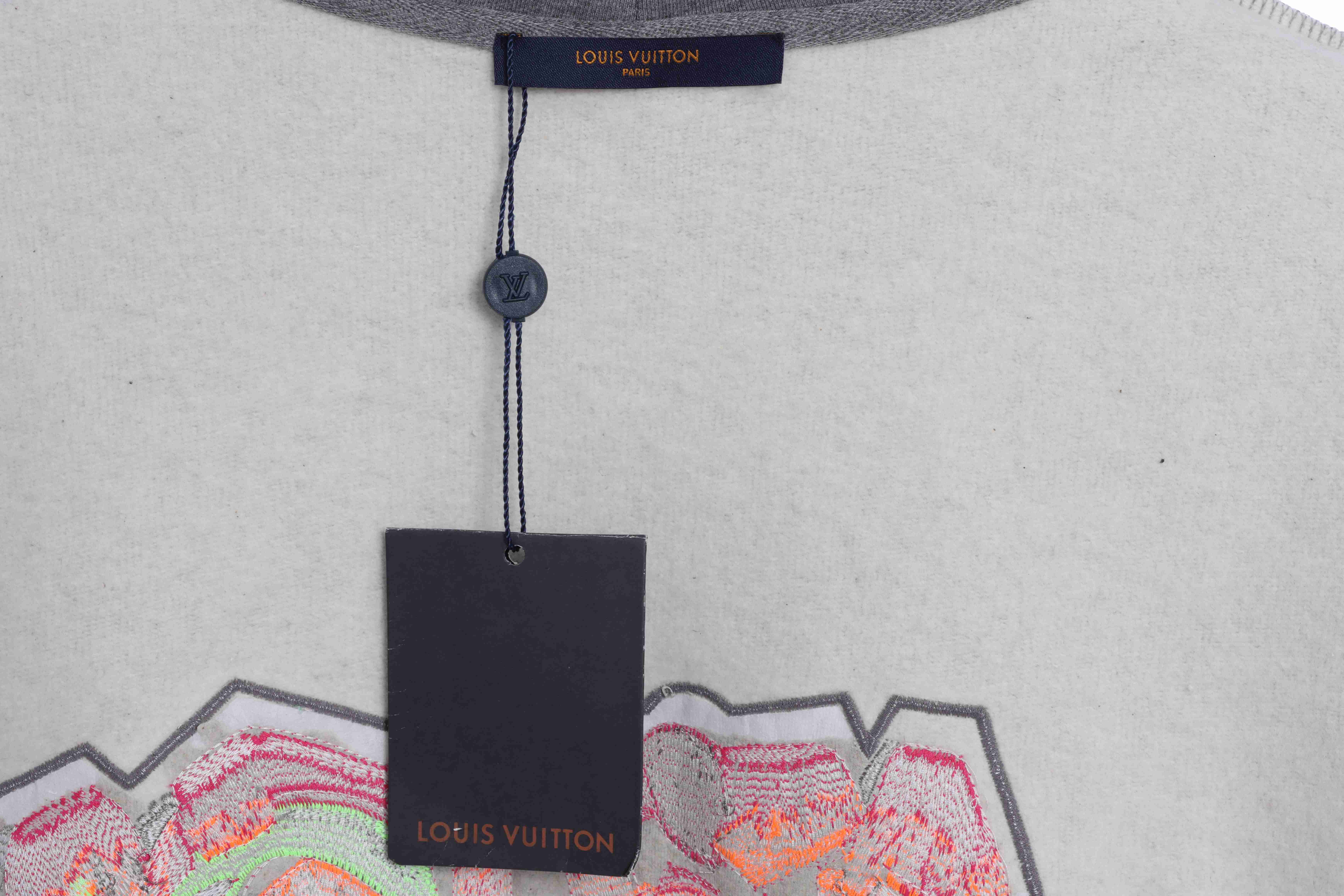 Louis Vuitton Colorful Embroidered Hoodie