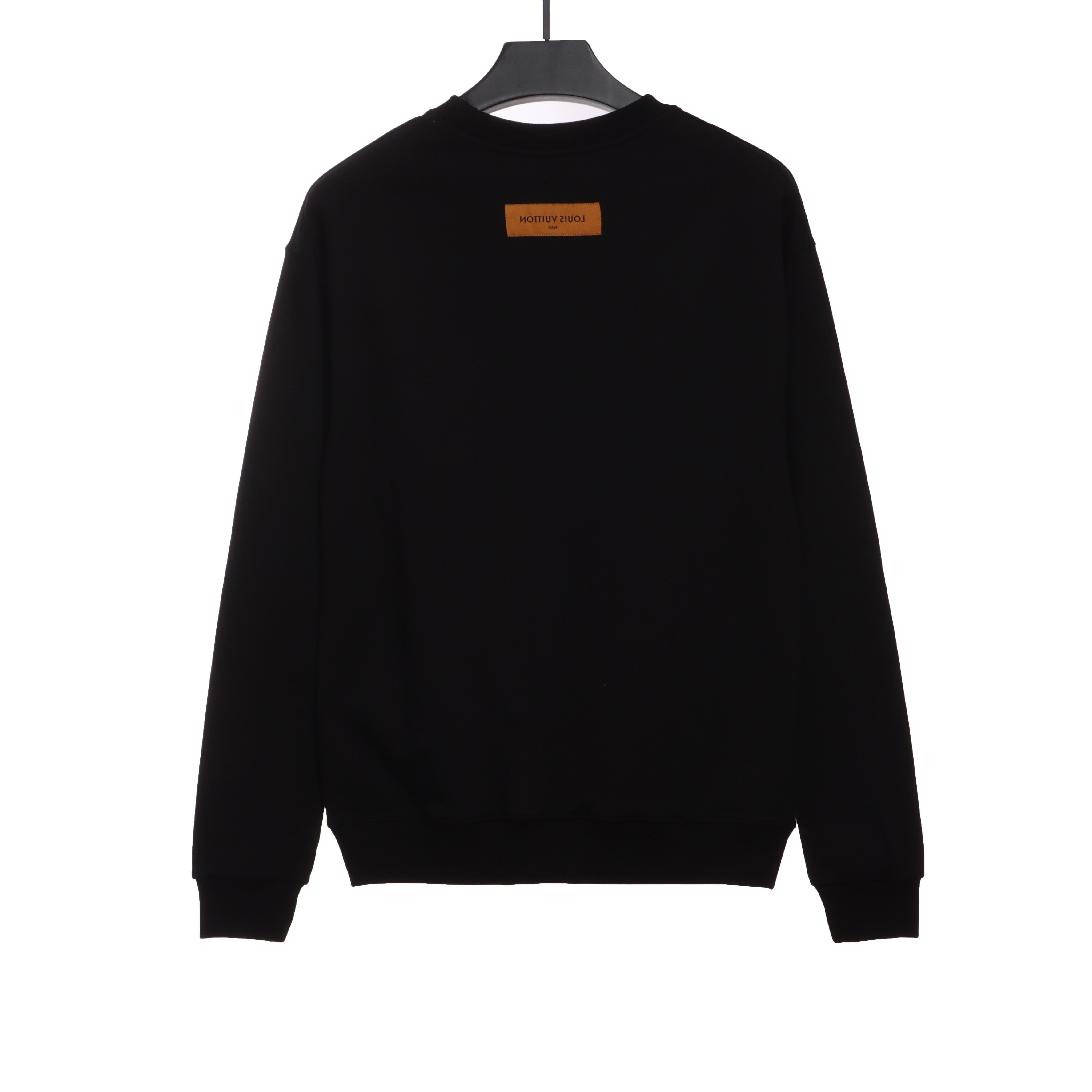 Louis Vuitton Colorful Print Beaded Chain Sweatshirt Black