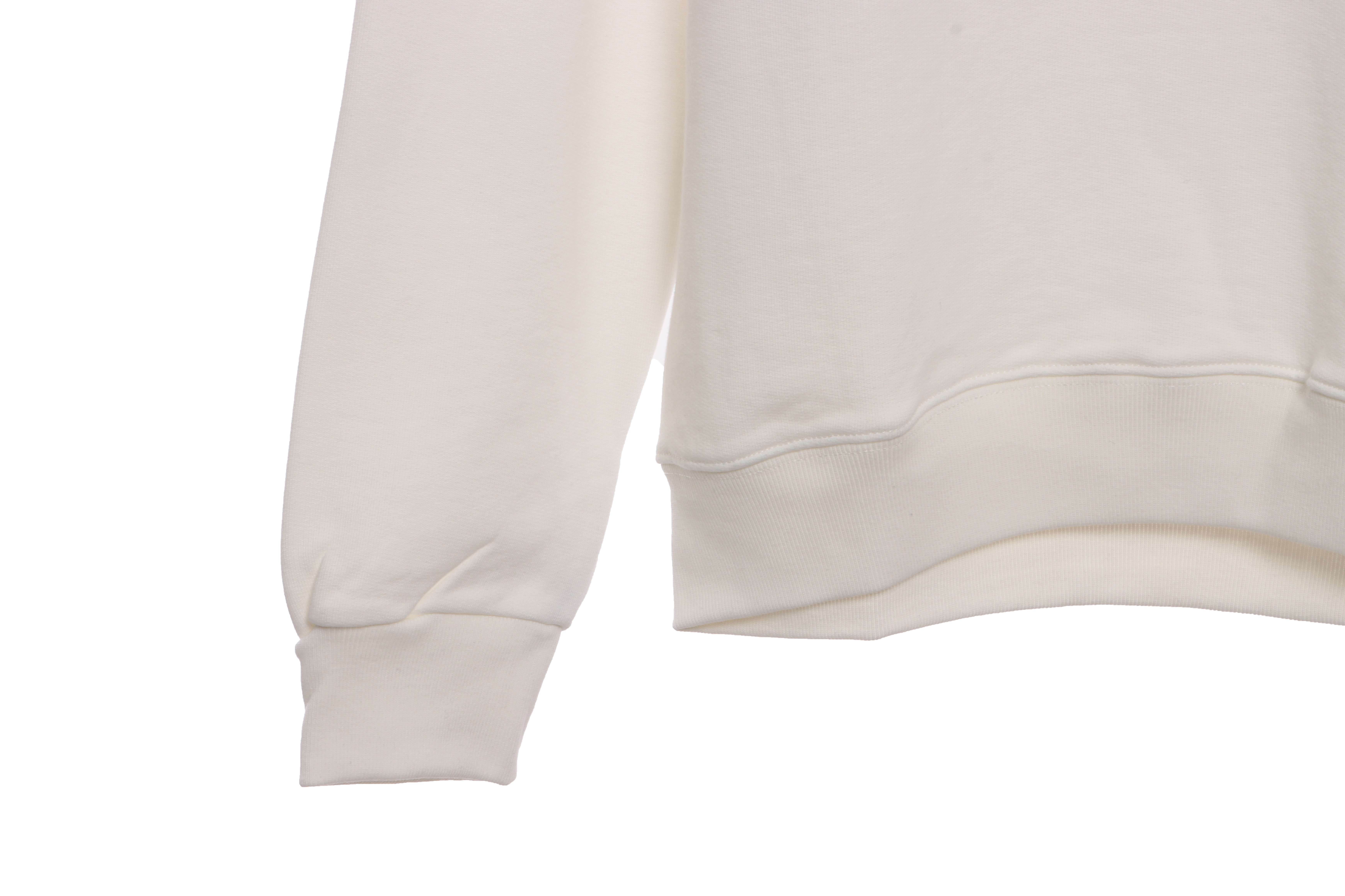 Louis Vuitton Colorful Print Beaded Chain Sweatshirt White