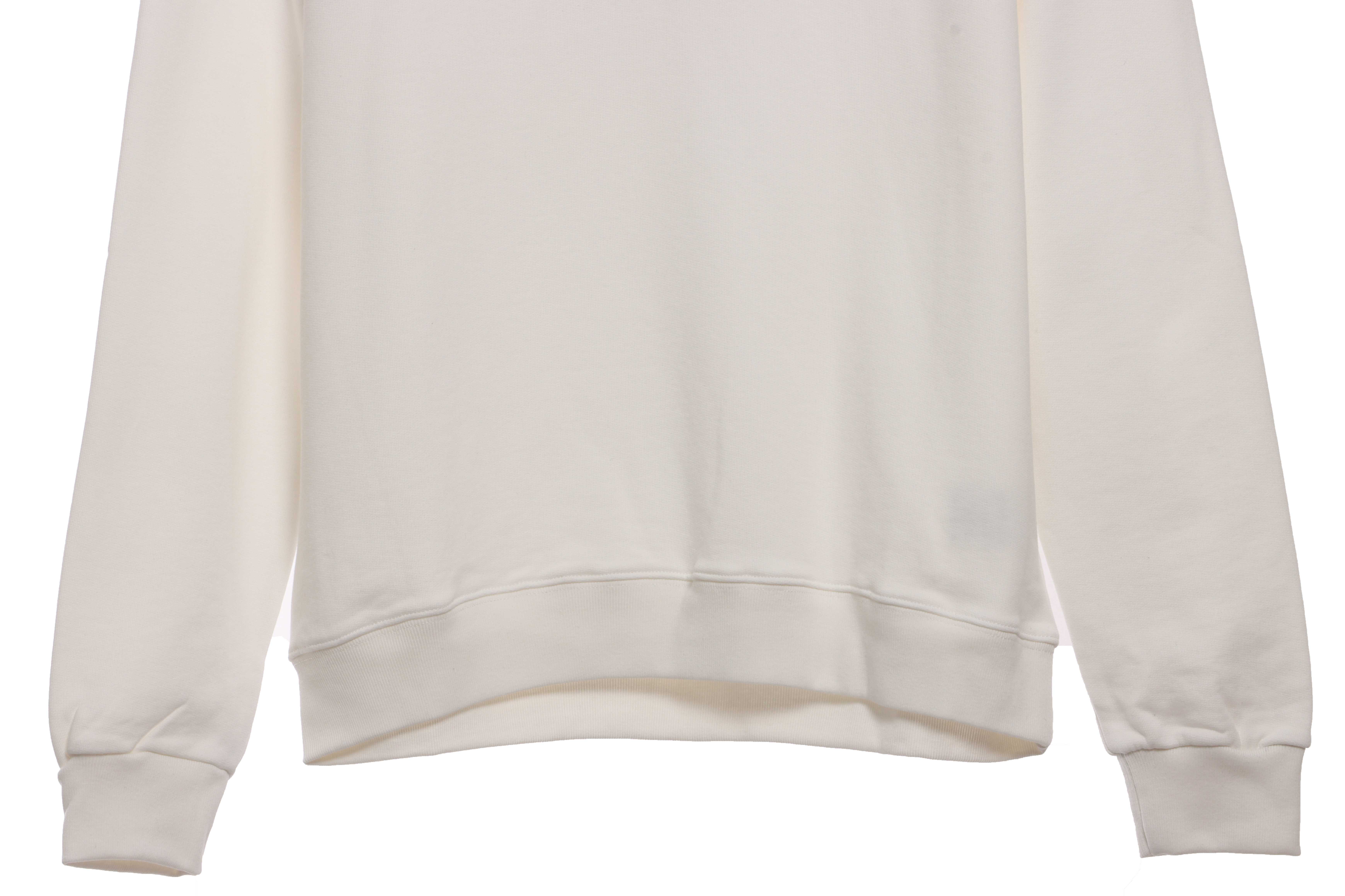 Louis Vuitton Colorful Print Beaded Chain Sweatshirt White