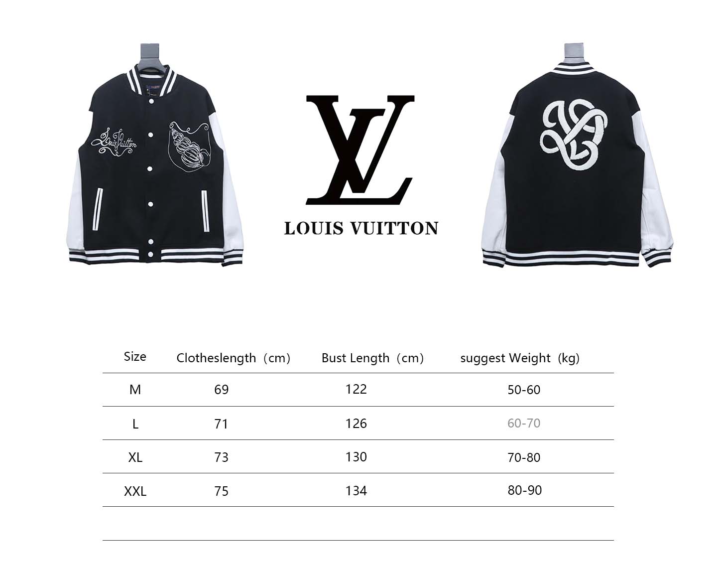 Louis Vuitton Conch Baseball Jacket