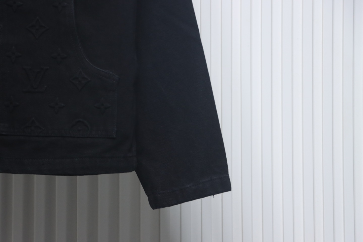 Louis Vuitton Embossed Denim Jacket