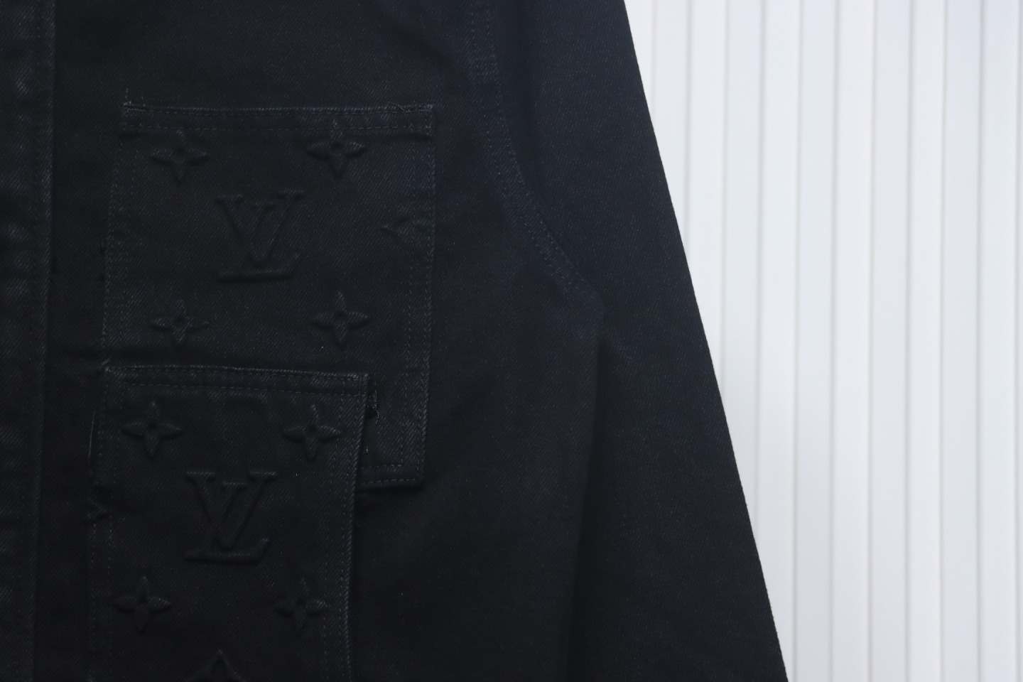 Louis Vuitton Embossed Denim Jacket