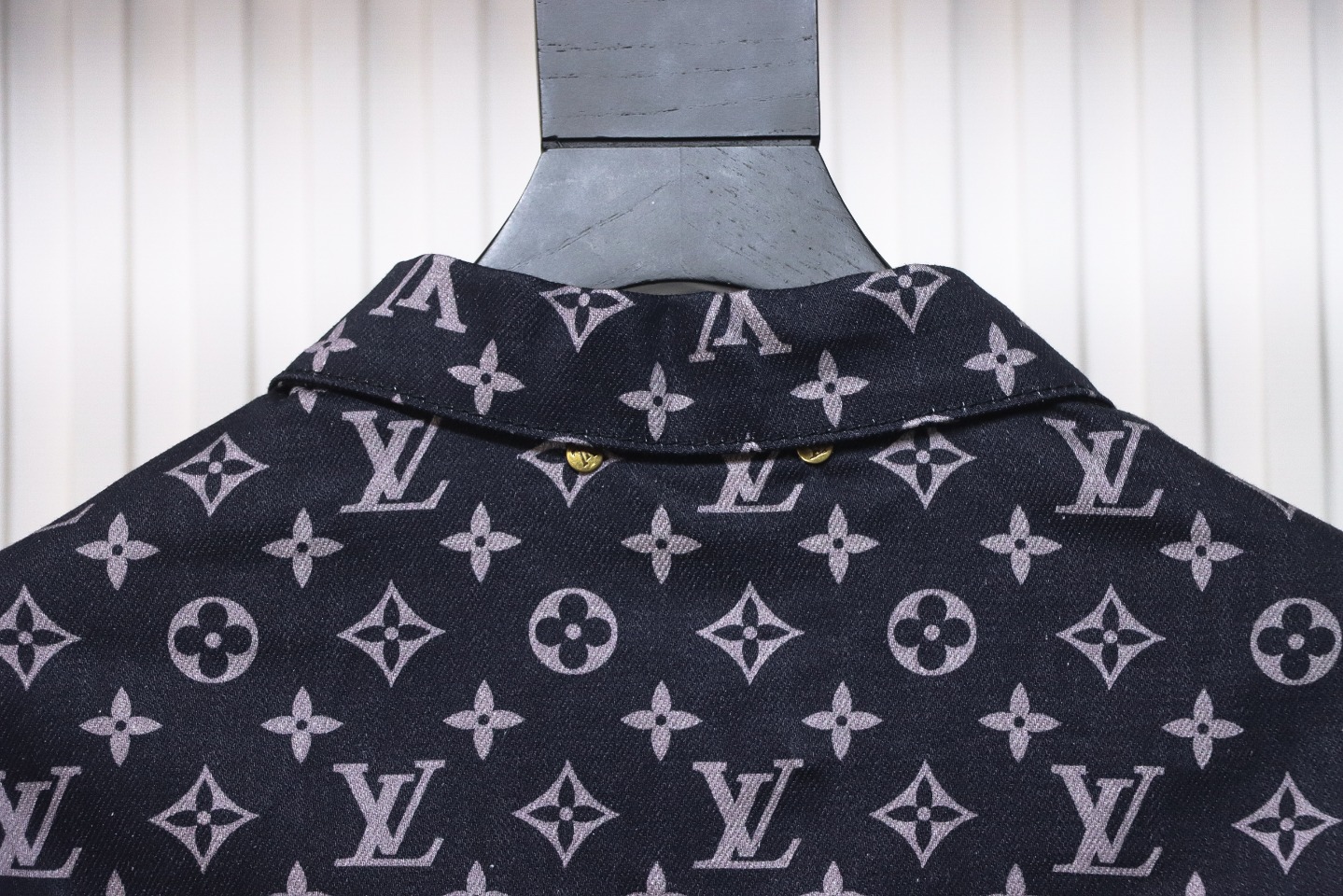 Louis Vuitton Fire-Dyed Denim Jacket