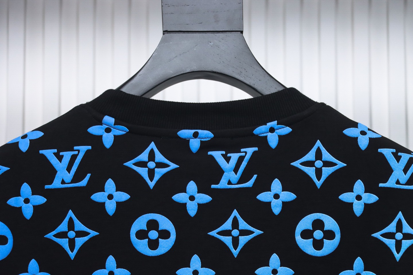 Louis Vuitton Full Print Gradient Round Neck Sweatshirt