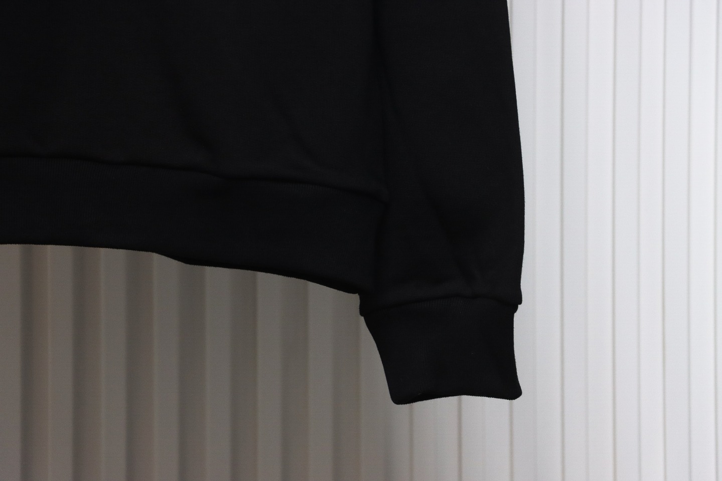 Louis Vuitton Lettering Shoes Print Crewneck Sweatshirt Black