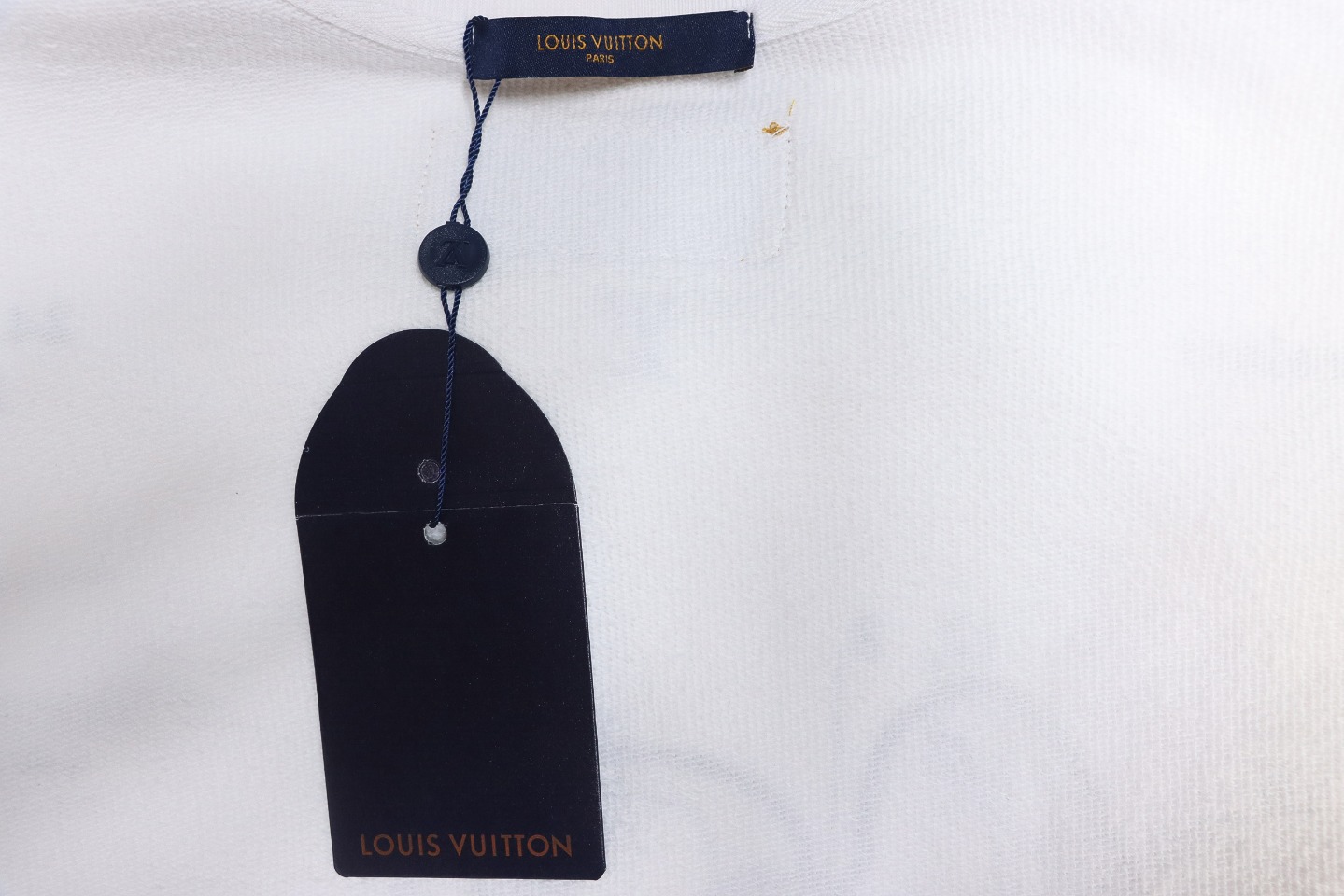 Louis Vuitton Lettering Shoes Print Crewneck Sweatshirt White