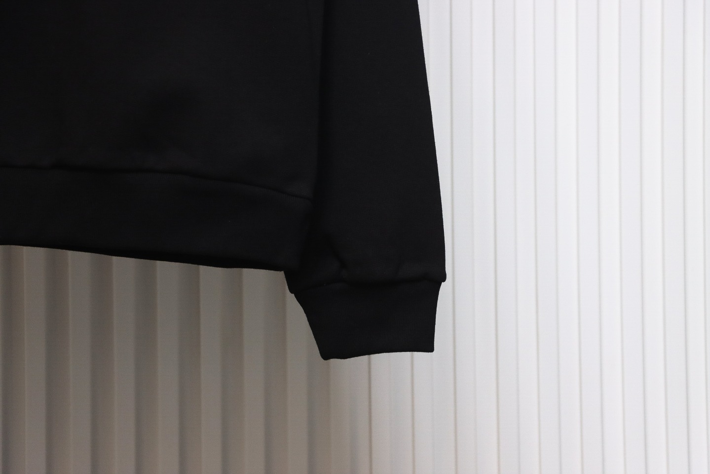Louis Vuitton Metal Stud Lettering Long Sleeve Sweatshirt Black