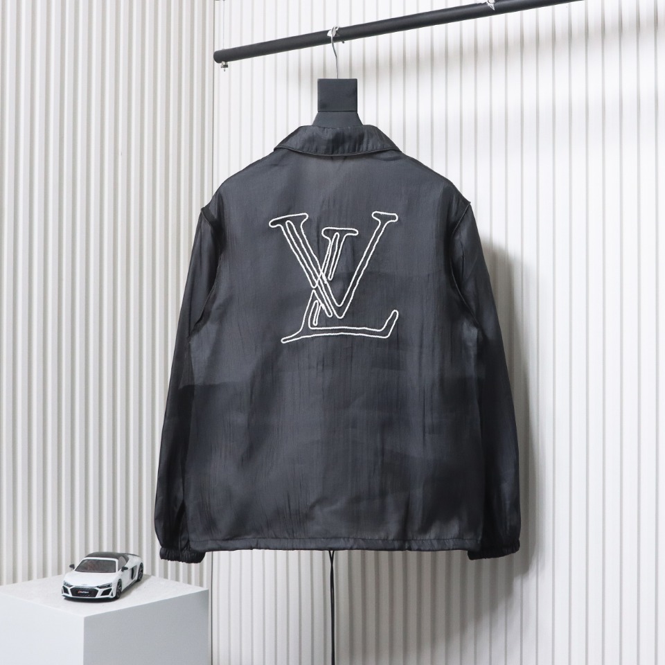 Louis Vuitton Monogram Semi-Transparent Layered Jacket