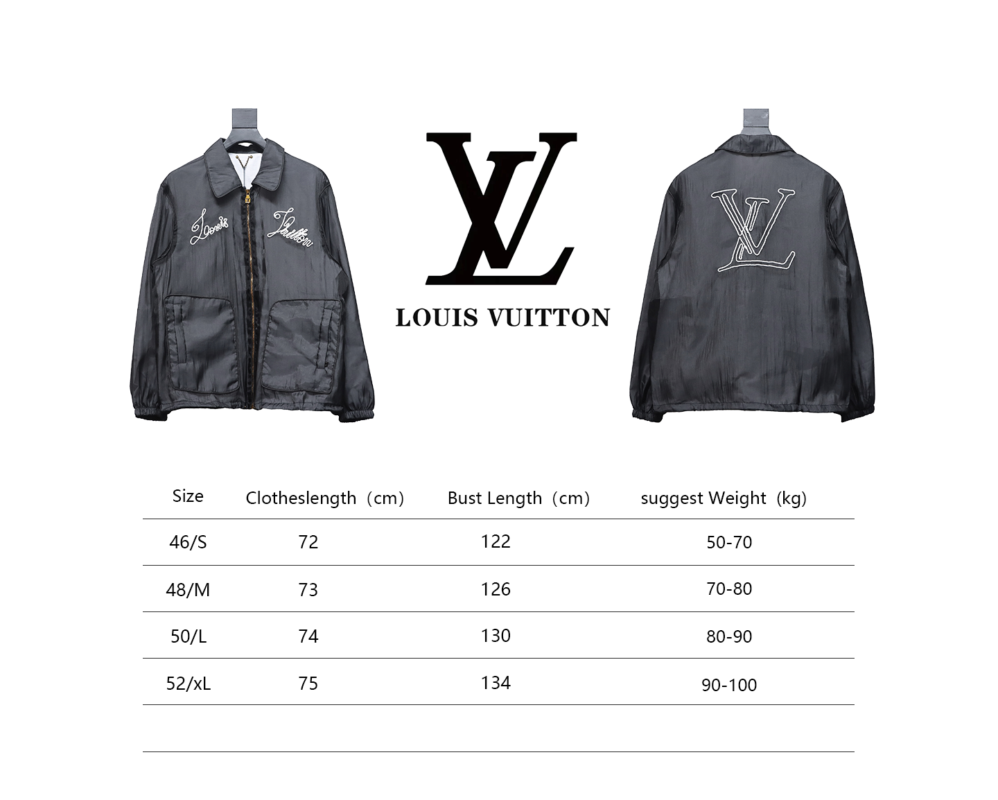 Louis Vuitton Monogram Semi-Transparent Layered Jacket