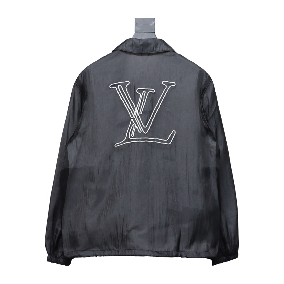 Louis Vuitton Monogram Semi-Transparent Layered Jacket