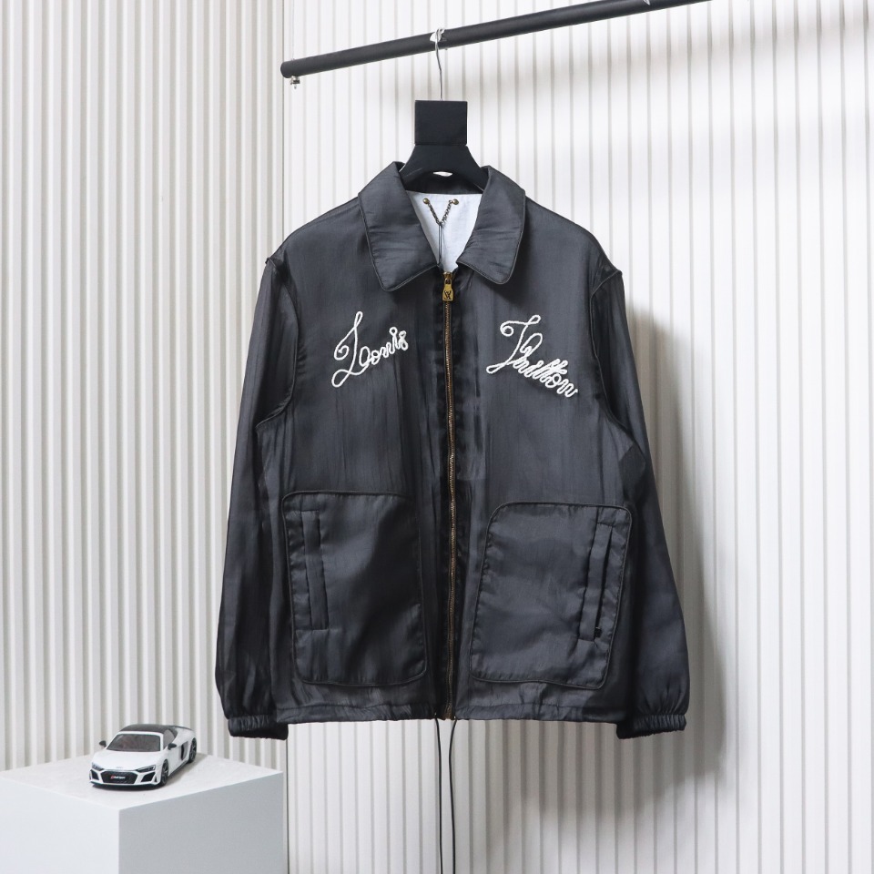 Louis Vuitton Monogram Semi-Transparent Layered Jacket