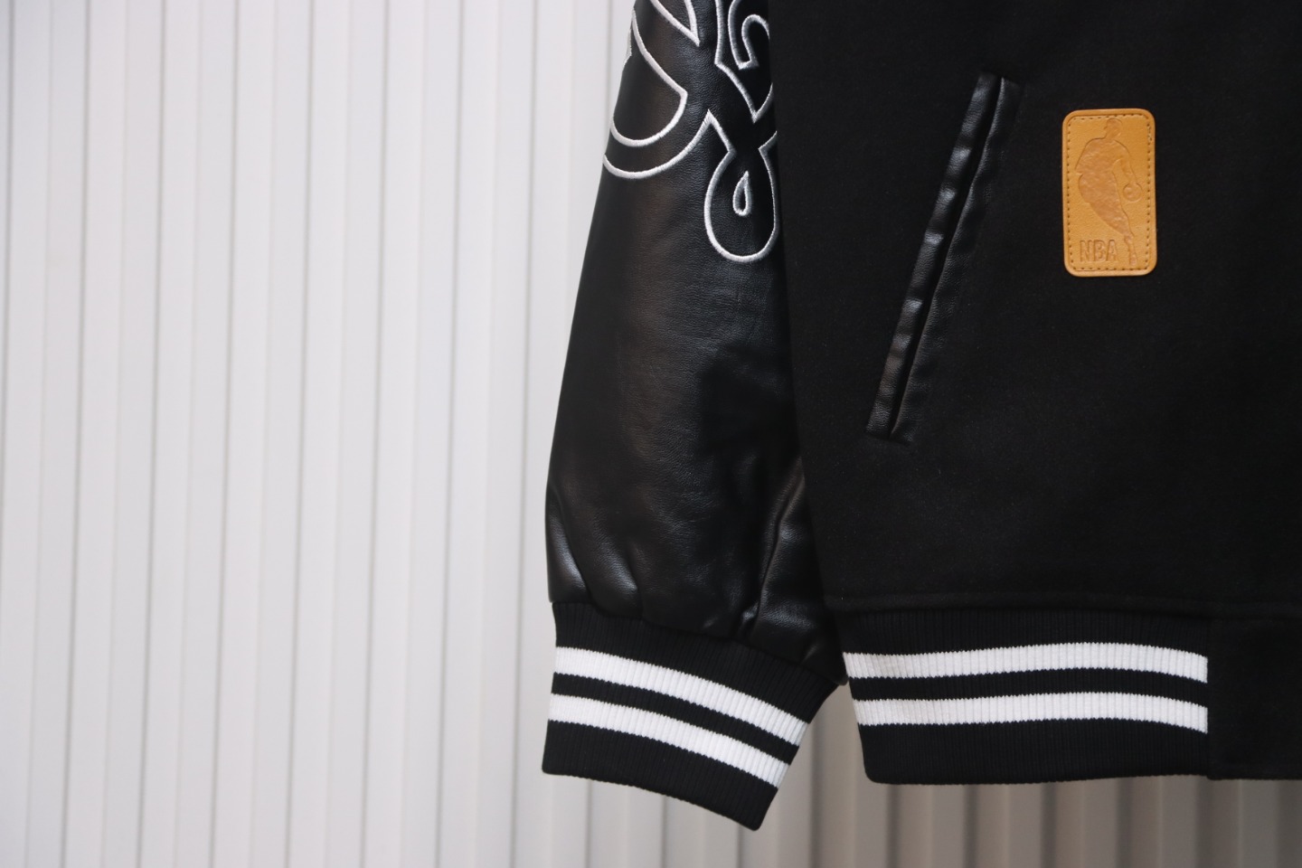 Louis Vuitton NBA Sleeve Baseball Jacket