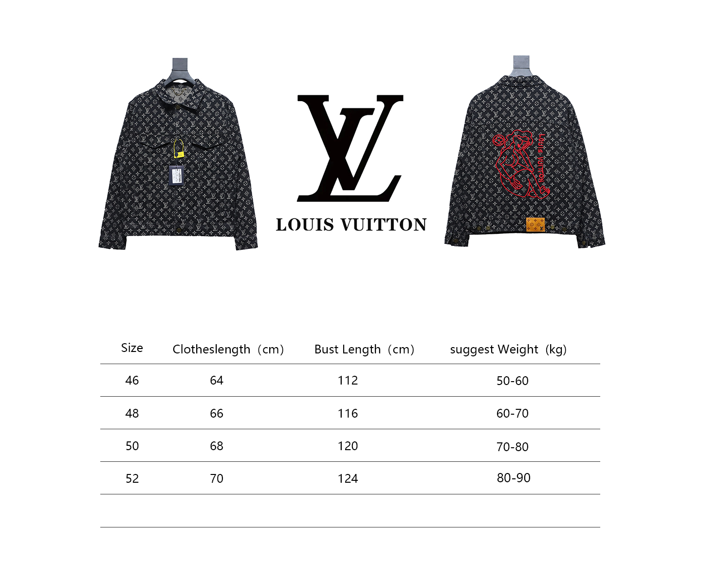 Louis Vuitton Old Fashioned Denim Jacket