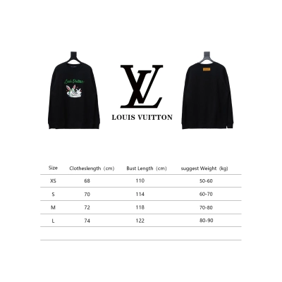 Louis Vuitton Rabbit Shoes Print Crewneck Sweatshirt 02