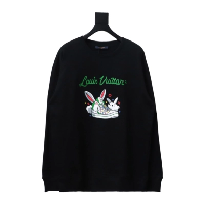 Louis Vuitton Rabbit Shoes Print Crewneck Sweatshirt 01